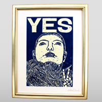 Woodblock Print / YES-WBLP