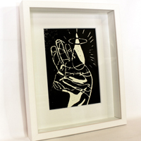 Woodblock Print /H&L-BAW