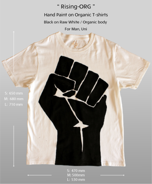 Organic T-shirts / Rising-ORG