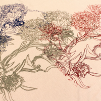 T-shirts / Flower-3FPU