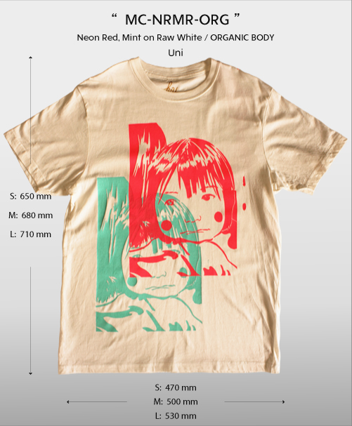 Organic T-shirts / MC-NRMR-ORG