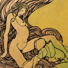 A Couple - Swirl Series / Gold