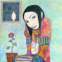 A rose of Tabriz-Study