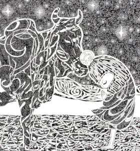 少年と牛 - 祈り / Boy & Cow - Pray